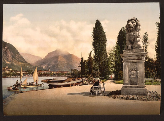 A picture of Park of Hotel Lido, Riva, Lake Garda, Italy