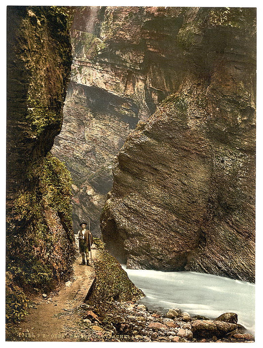 A picture of Partenachklamm I, Upper Bavaria, Germany