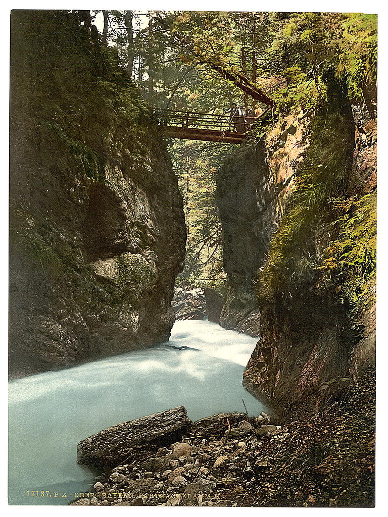 A picture of Partenachklamm II, Upper Bavaria, Germany