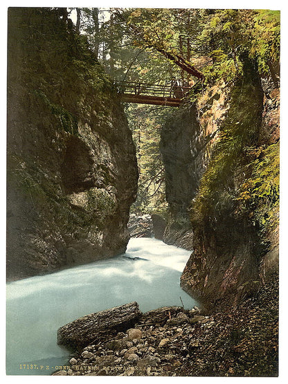 A picture of Partenachklamm II, Upper Bavaria, Germany