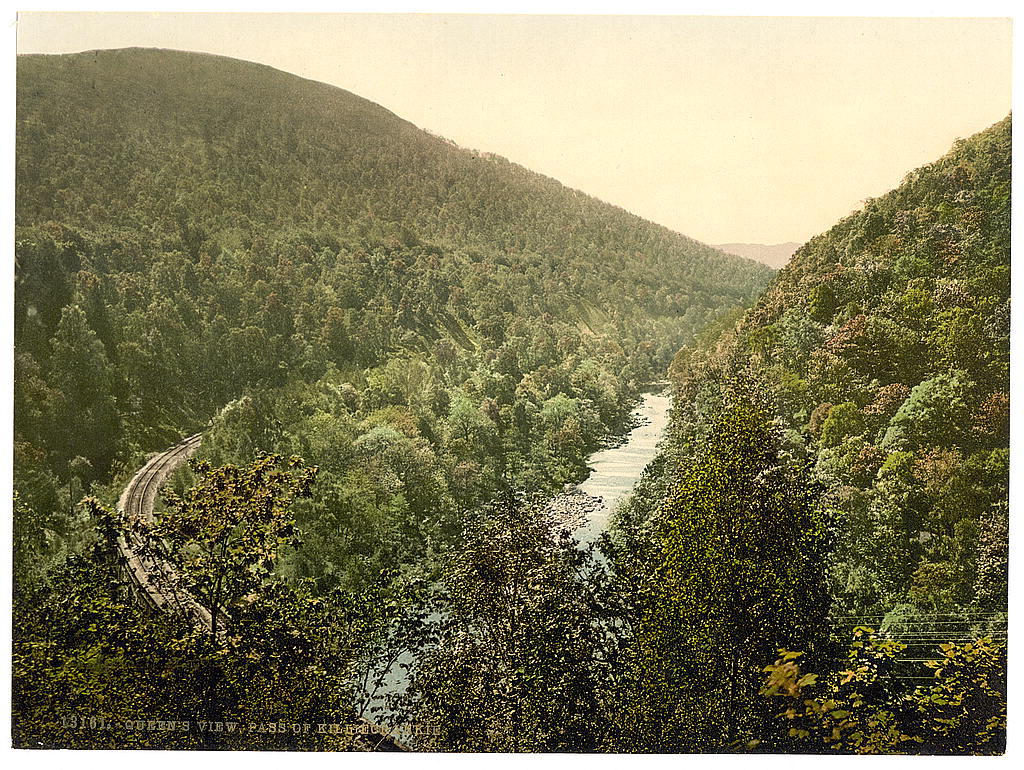 A picture of Pass of Killiecrankie, Queen's View, Scotland