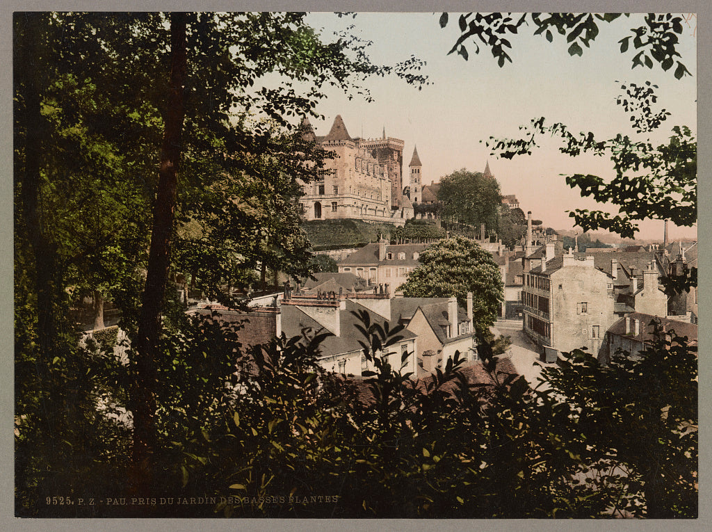 A picture of Pau. Pris du Jardin des Basses Plantes