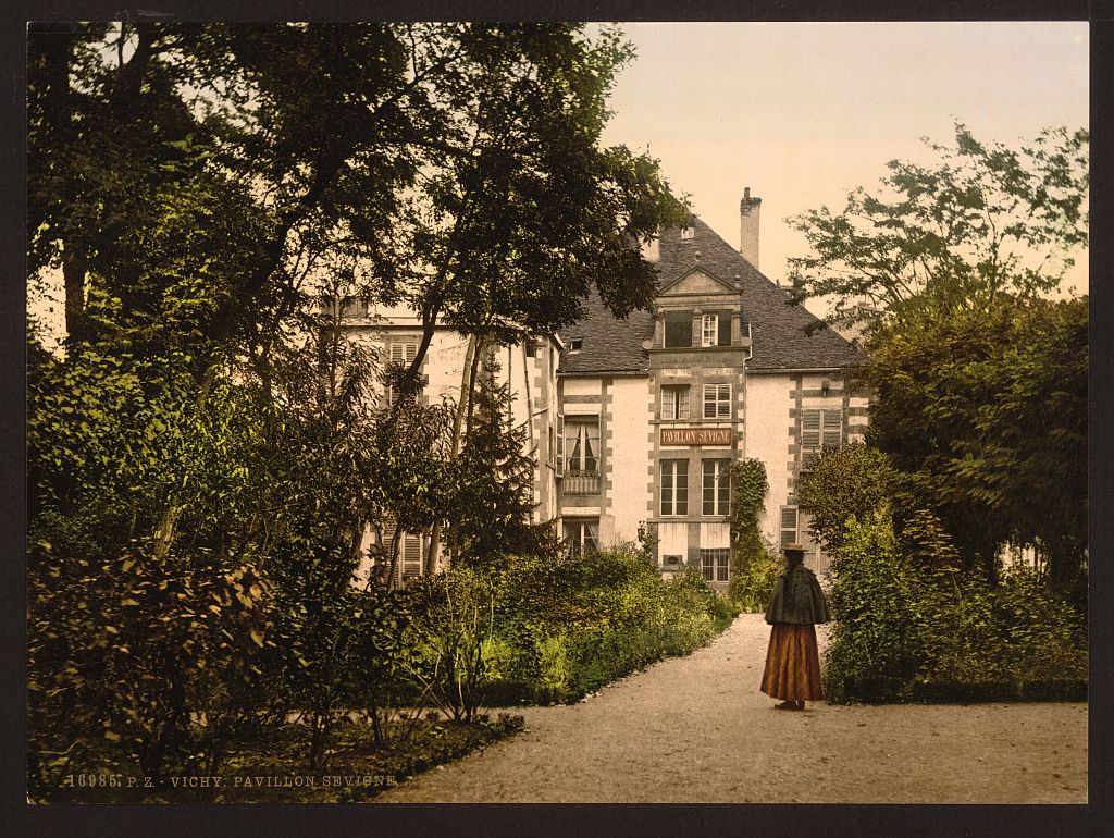 A picture of Pavilion Sevgne (i.e., Sévigné), Vichy, France