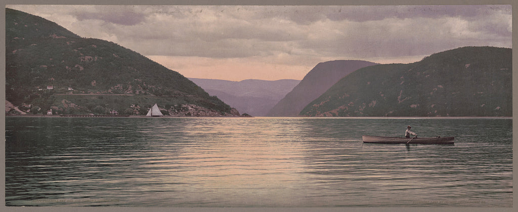 A picture of Peekskill Bay and the Narrows, Hudson River