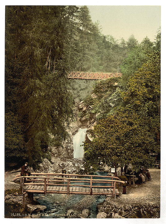 A picture of Peel, Glen Helen Waterfall, Isle of Man