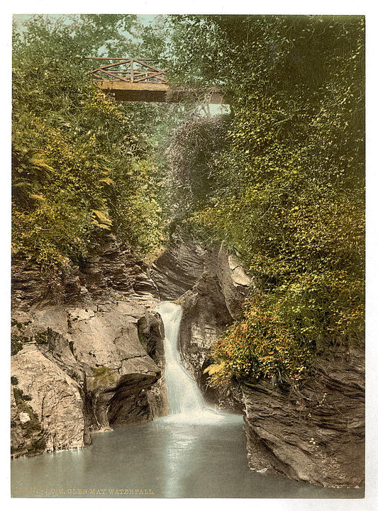 A picture of Peel, Glen May Waterfall, Isle of Man