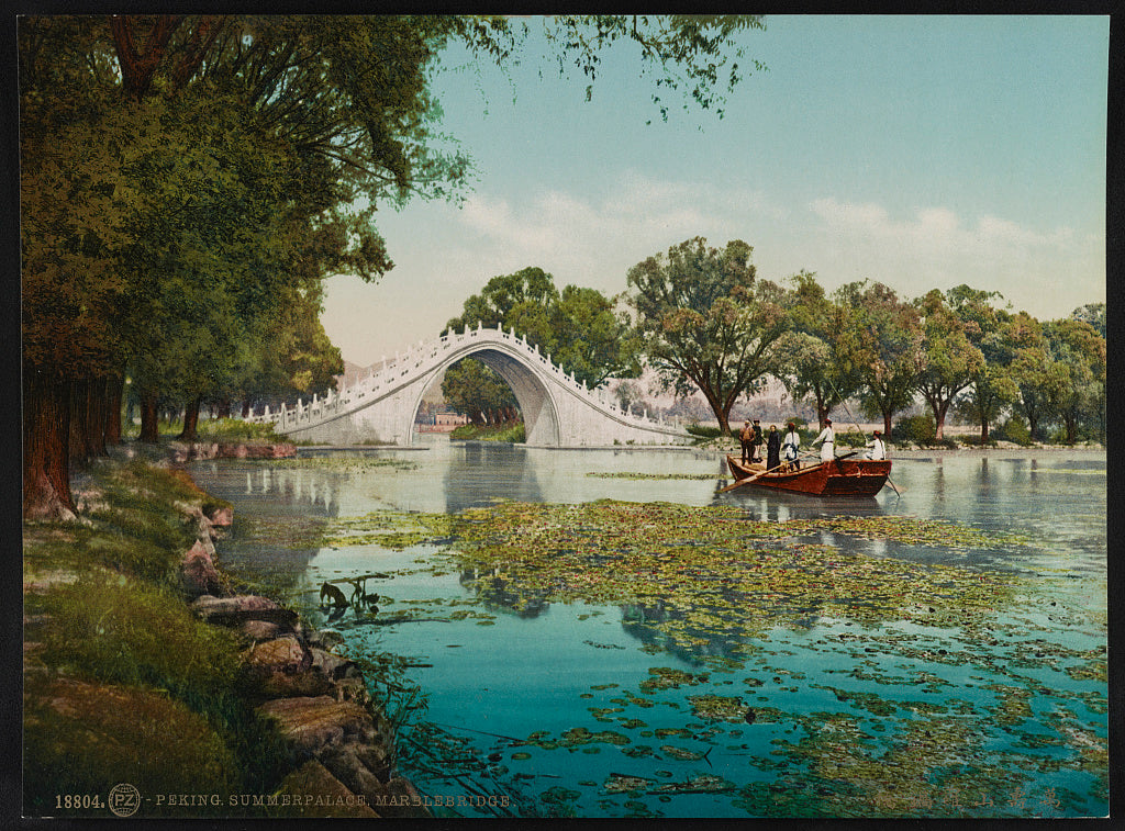 A picture of Peking. Summerpalace, Marblebridge