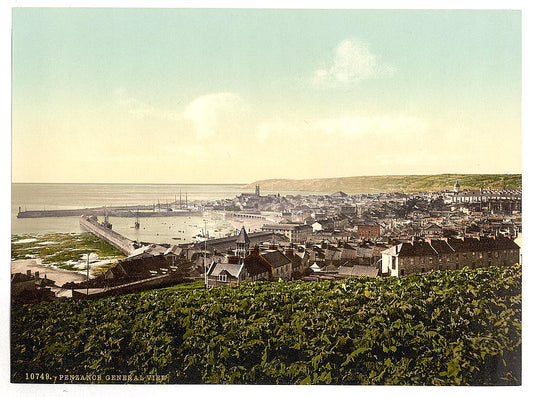 A picture of Penzance, general view, Cornwall, England