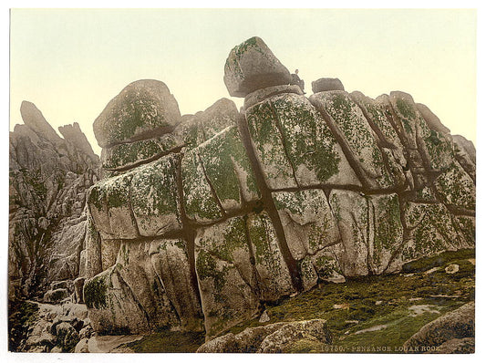 A picture of Penzance, Logan Rock, Cornwall, England