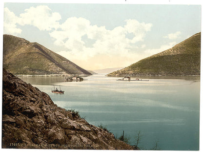 A picture of Perasto, Two Islands, Dalmatia, Austro-Hungary