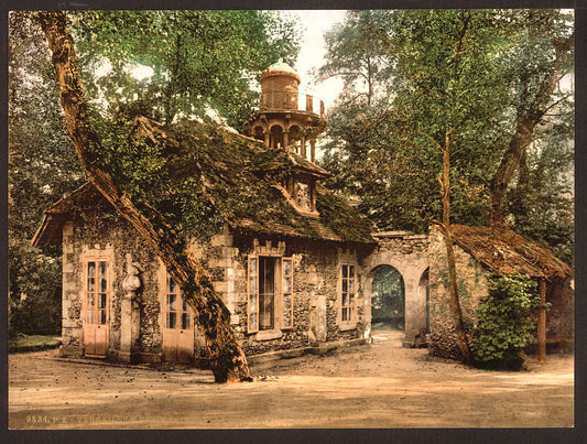 A picture of Petit Trianon, the diary (i.e., dairy), Versailles, France