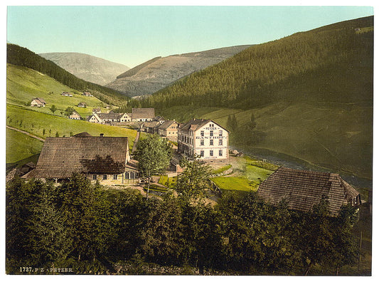 A picture of Petzer, Riesengebirge, Germany (i.e., Špindlerův Mlýn, Czech Republic)