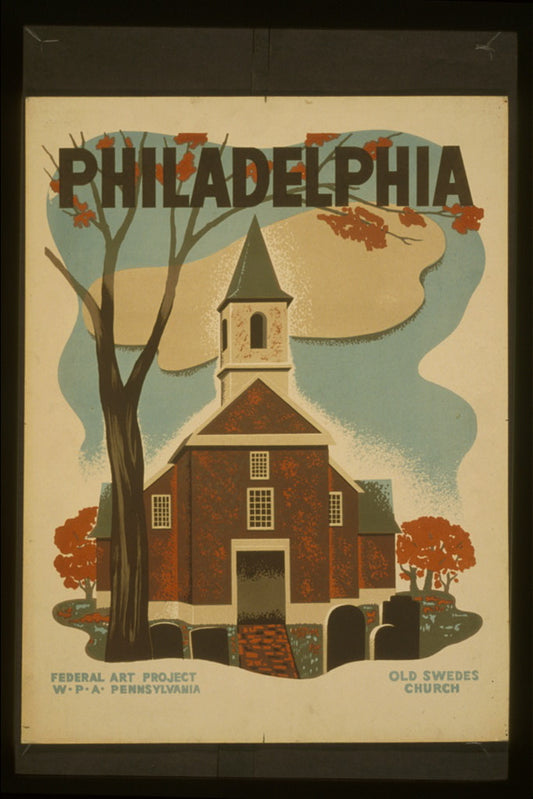 A picture of Philadelphia Old Swedes Church.