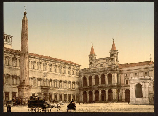 A picture of Piazza di San Giovanni in Laterano, Rome, Italy