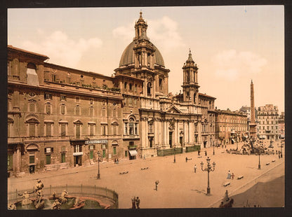 A picture of Piazza Navona, Rome, Italy