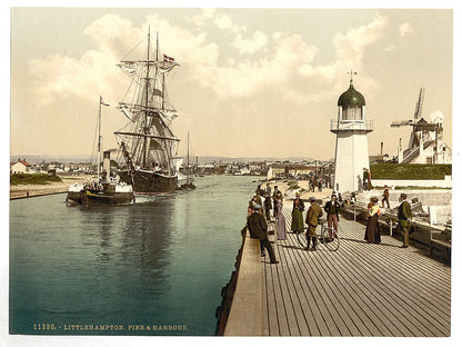 A picture of Pier and harbor, Littlehampton, England