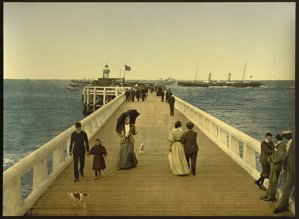 A picture of Pier, Ostend, Belgium