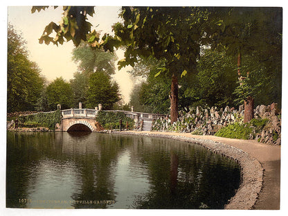 A picture of Pittville Gardens, Cheltenham, England