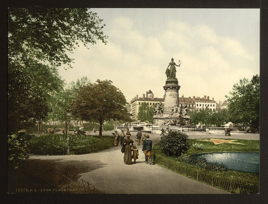 A picture of Place Carnot, Lyons, France
