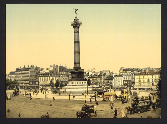 A picture of Place de la Bastille, Paris, France