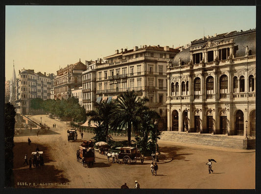 A picture of Place de la republique, Algiers, Algeria