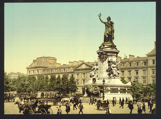 A picture of Place de la Republique, Paris, France
