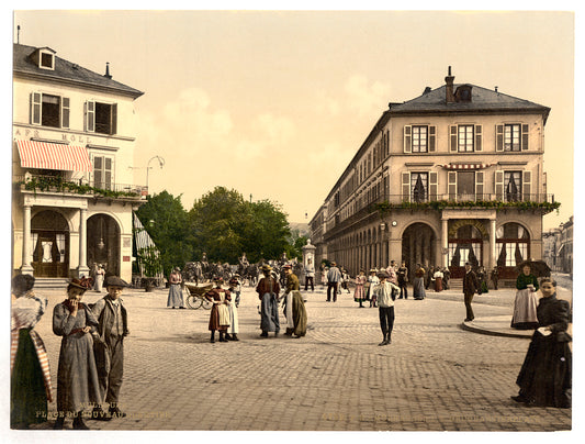 A picture of Place du Quartier Neff, Mulhausen, Alsace Lorraine, Germany