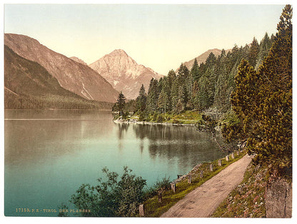 A picture of Plansee, general view, Tyrol, Austro-Hungary