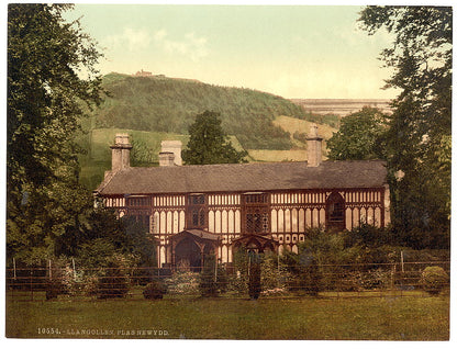 A picture of Plas Newydd, Llangollen, Wales