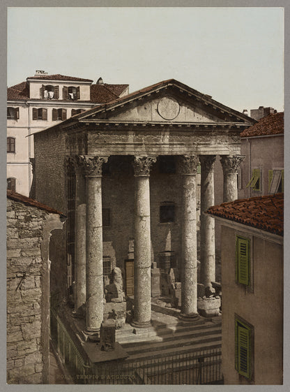 A picture of Pola. Tempio d'Augusto