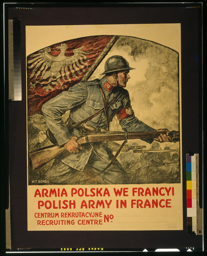 A picture of Polish Army in France