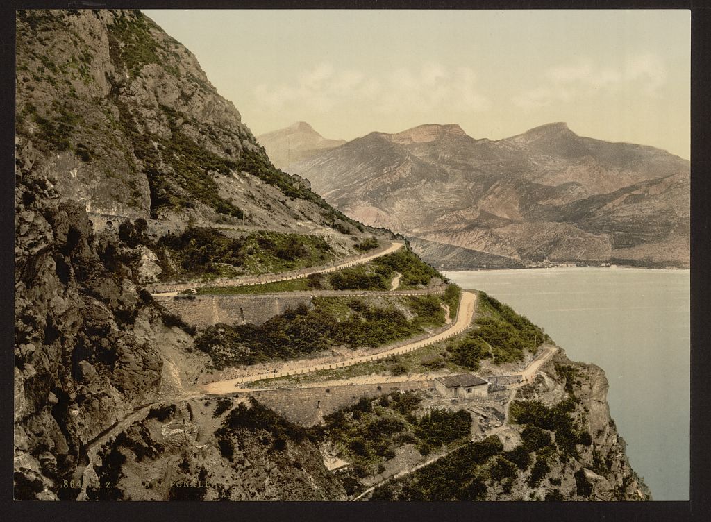 A picture of Ponale Road, Lake Garda, Italy