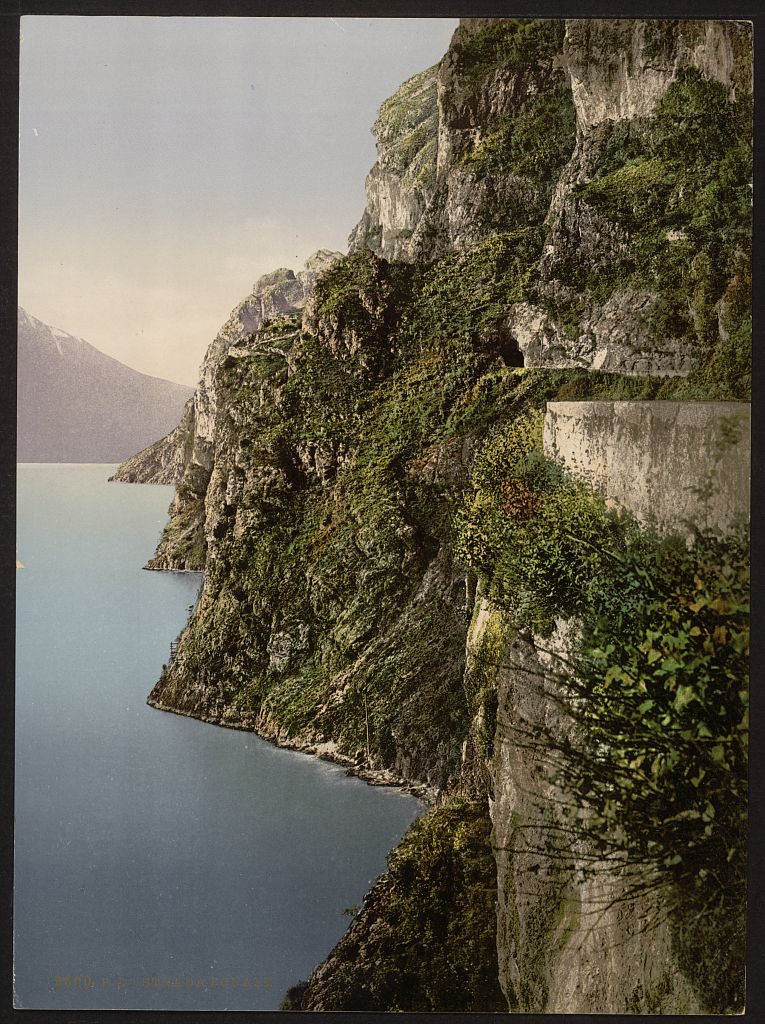 A picture of Ponale Road, Lake Garda, Italy