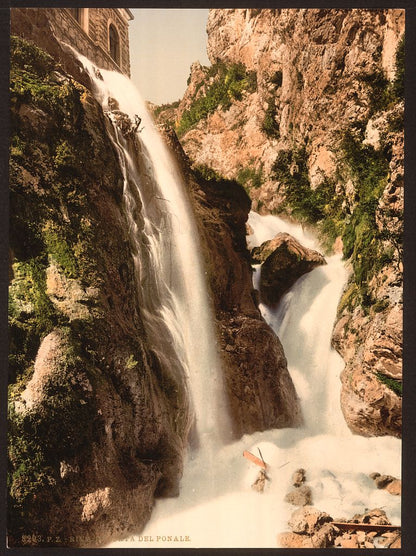 A picture of Ponale Waterfall, Lake Garda, Italy