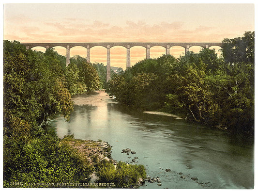 A picture of Pontycysylltau Aqueduct, Llangollen, Wales