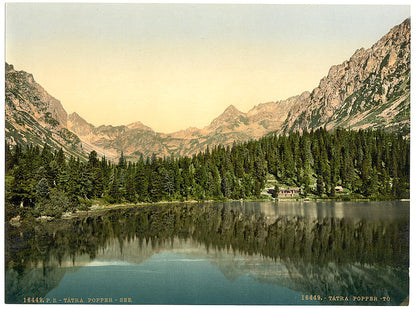 A picture of Popper See, Tatra, Austro-Hungary