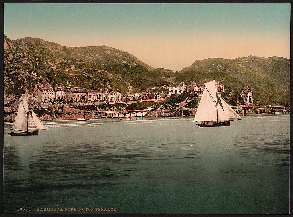 A picture of Porkington Terrace, Barmouth, Wales