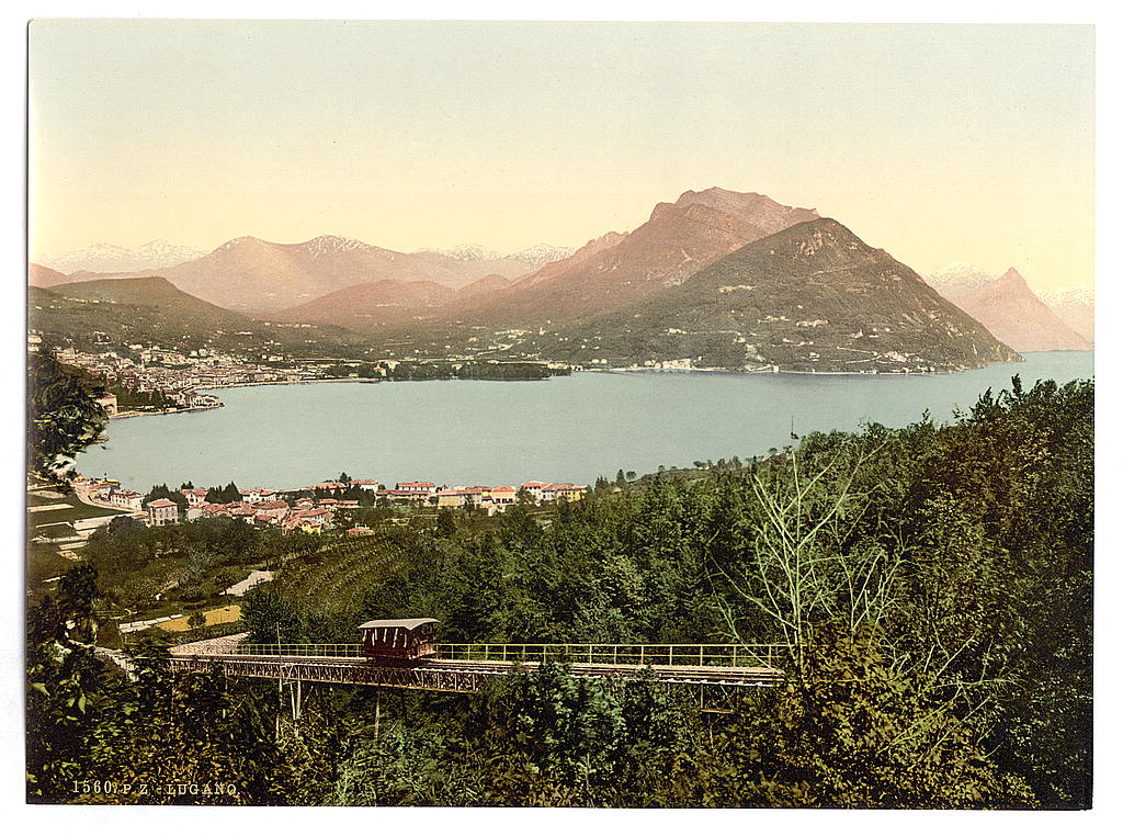 A picture of Porlezza, general view, Tessin, Switzerland