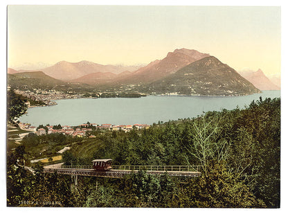 A picture of Porlezza, general view, Tessin, Switzerland
