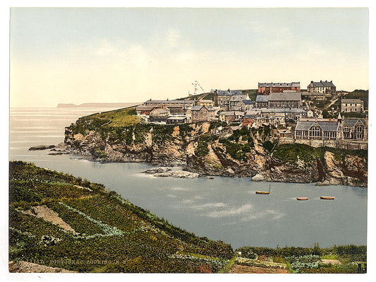 A picture of Port Isaac, looking N.E., Cornwall, England