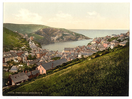 A picture of Port Isaac, looking S.W., Cornwall, England