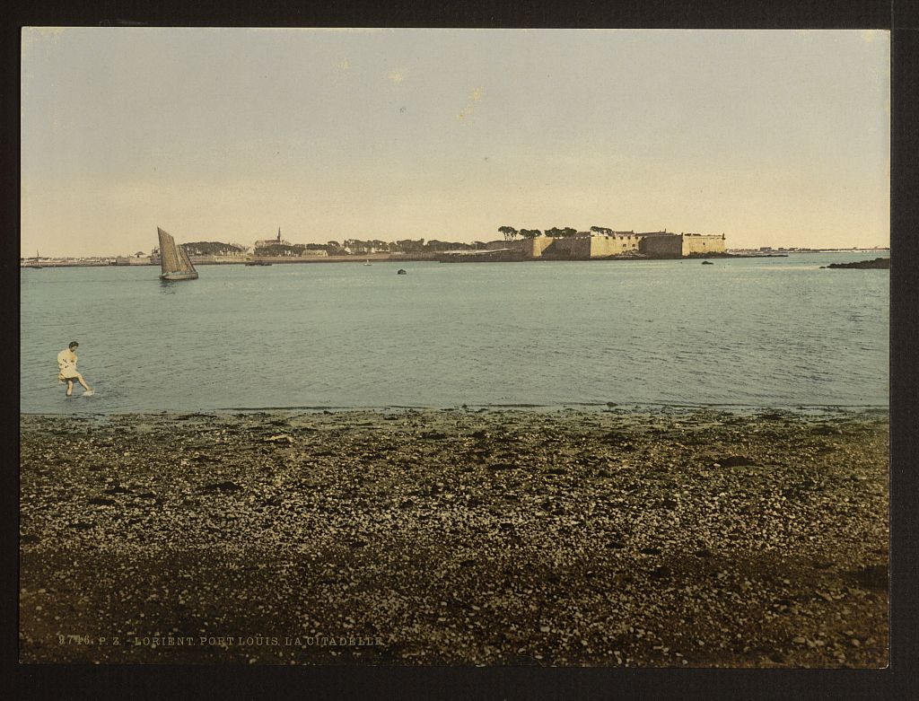 A picture of Port Louis, the Citadel, Lorient, France