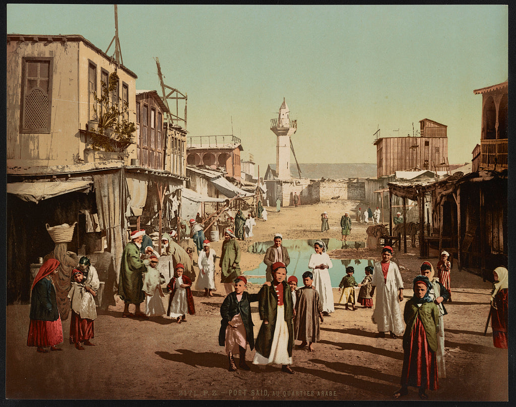 A picture of Port Said, au quartier Arabe