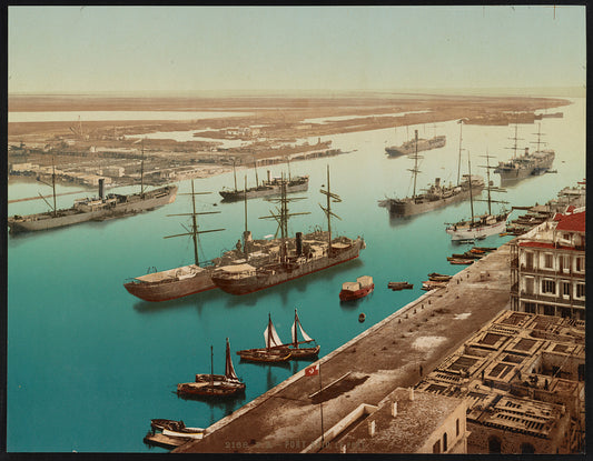 A picture of Port Said, le port