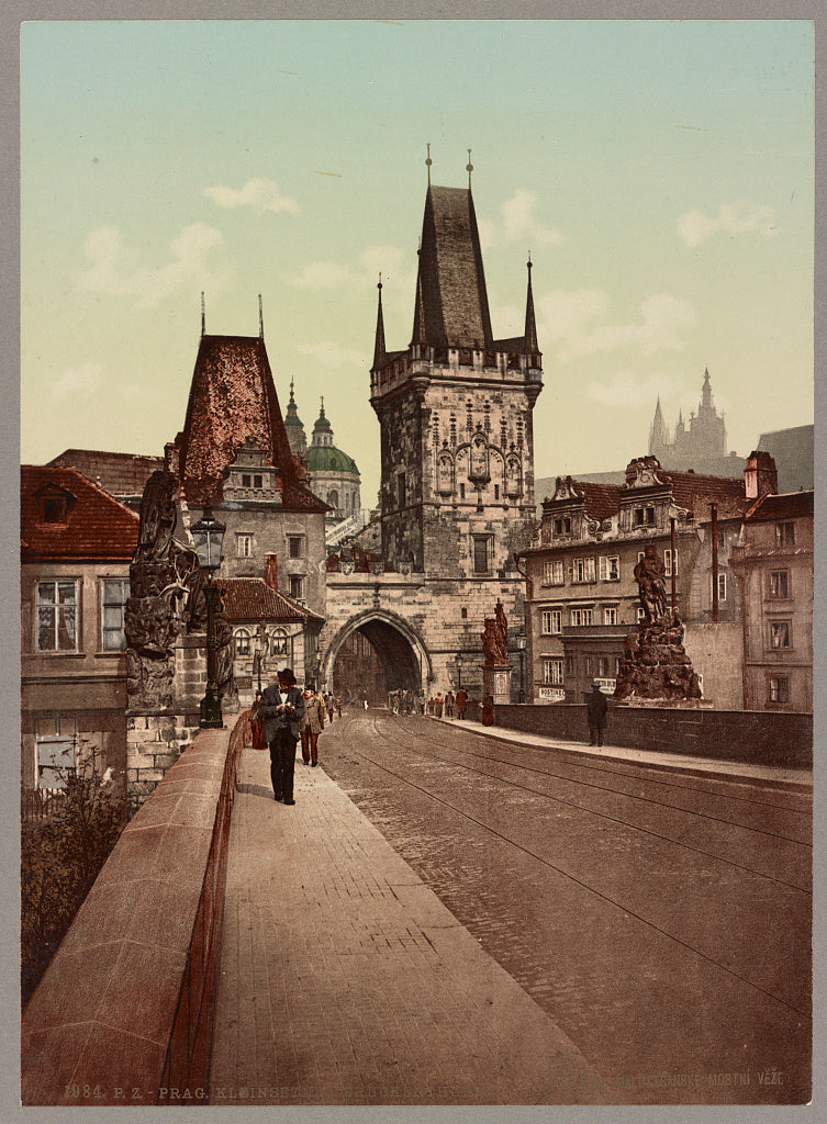 A picture of Prag. Kleinsetner Brückenthürme