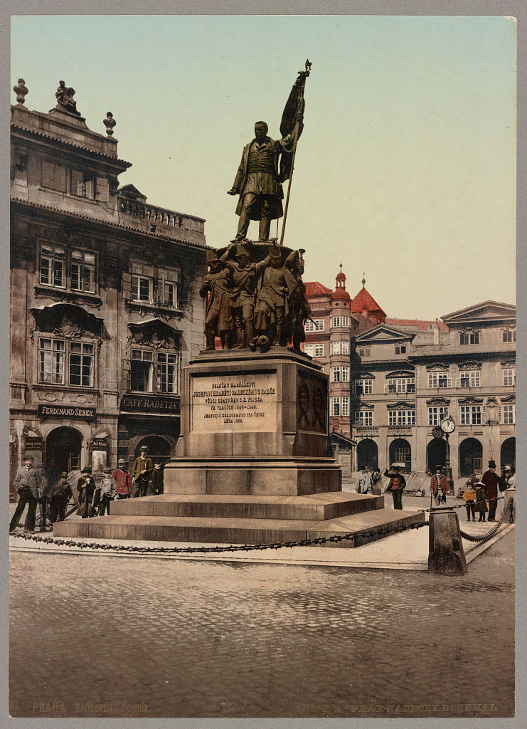 A picture of Prag. Radecky Denkmal