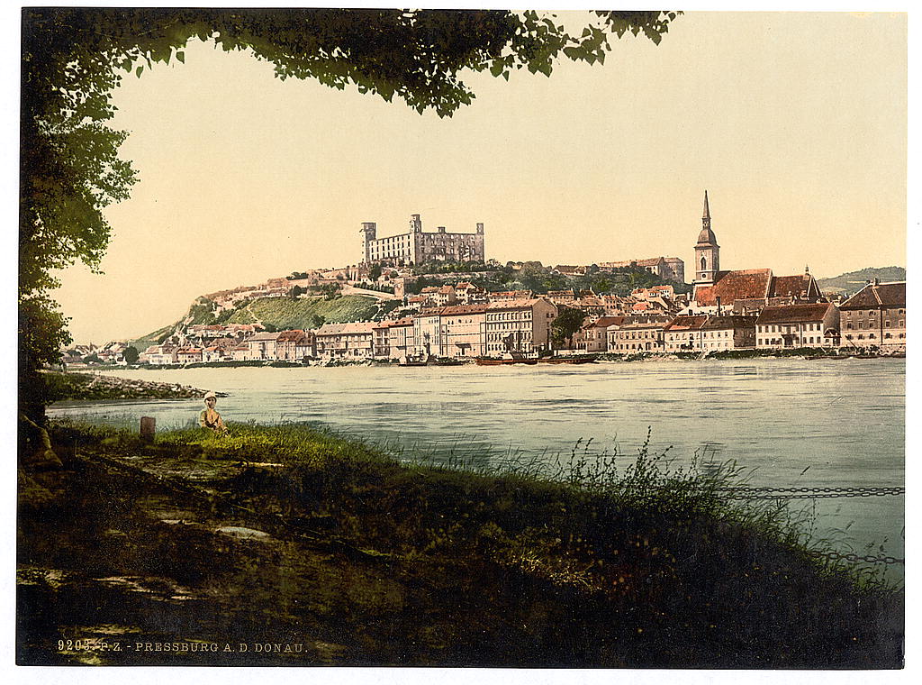 A picture of Pressburg, Austro-Hungary