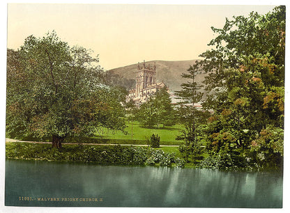 A picture of Priory Church, II., Malvern, England