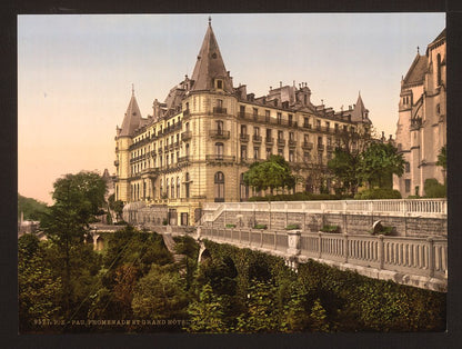 A picture of Promenade and Grand Hotel Gassion, Pau, Pyrenees, France