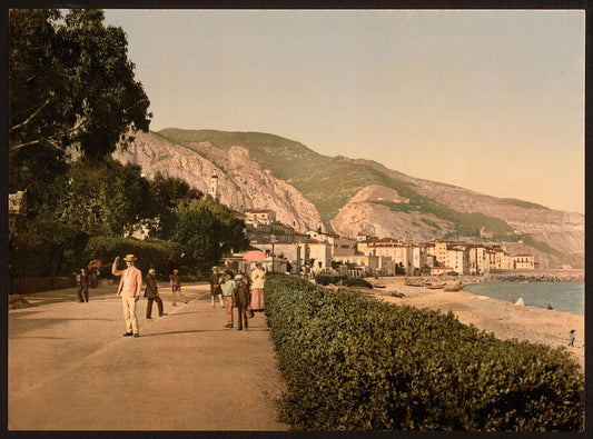 A picture of Promenade du midi, Mentone, Riviera